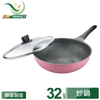 【PERFECT 理想】韓國晶鑽不沾炒鍋(無蓋)+品味日式不沾平煎鍋超值組 歷史價格詳細信息