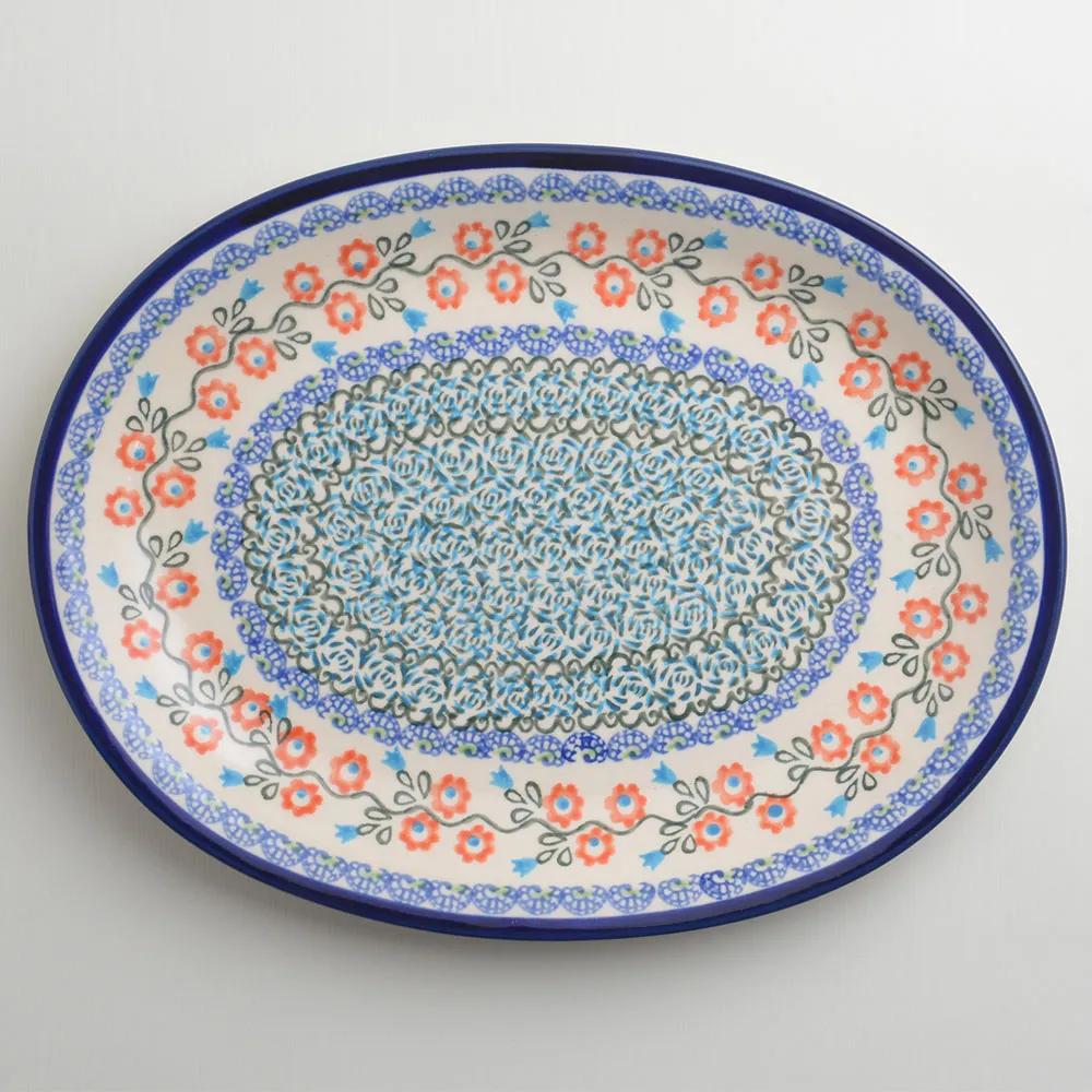 波蘭陶 花飛絢麗系列 花型盤(大) 24cm 波蘭手工製 歷史價格詳細信息