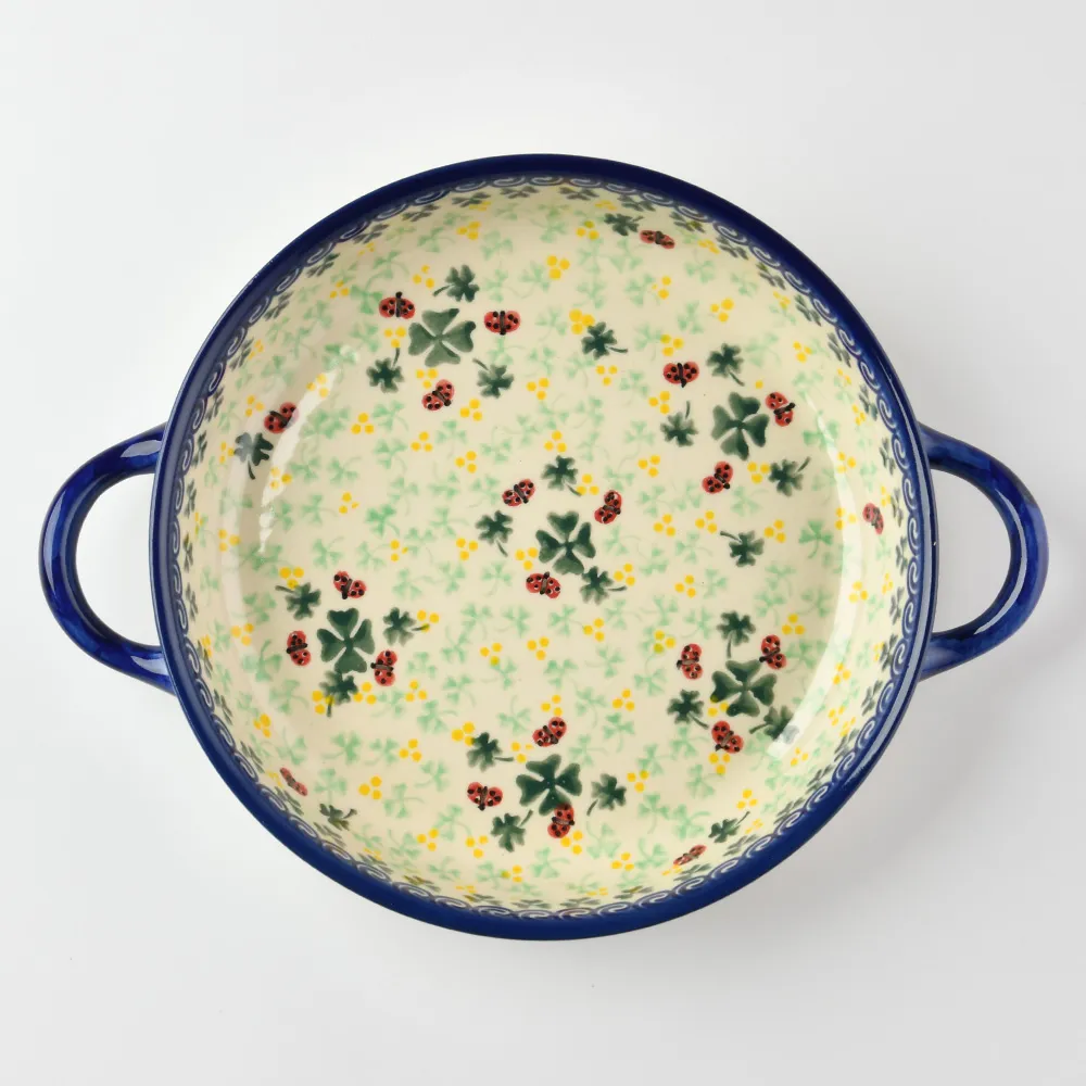 波蘭陶 幸運符號系列 方形深餐盤 20cm 波蘭手工製 歷史價格詳細信息