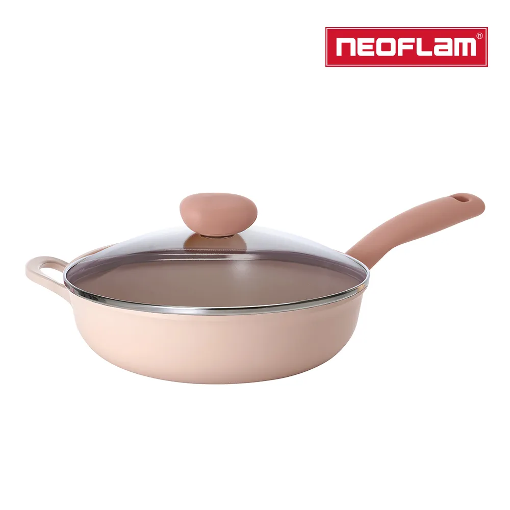 NEOFLAM Sherbet蜜桃雪酪系列 22cm雙耳湯鍋含玻璃蓋(IH適用/不挑爐具/可直火) 歷史價格詳細信息