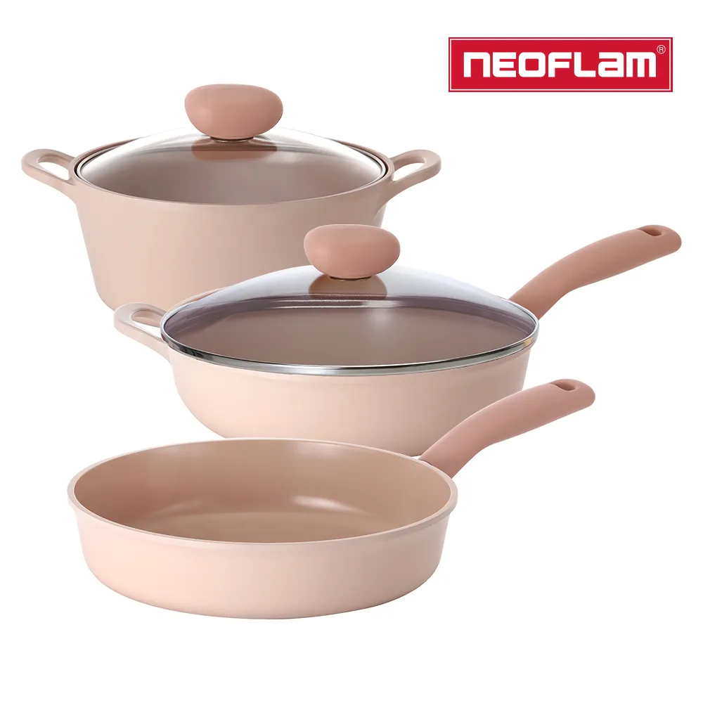 NEOFLAM Sherbet蜜桃雪酪系列 22cm雙耳湯鍋含玻璃蓋(IH適用/不挑爐具/可直火) 歷史價格詳細信息