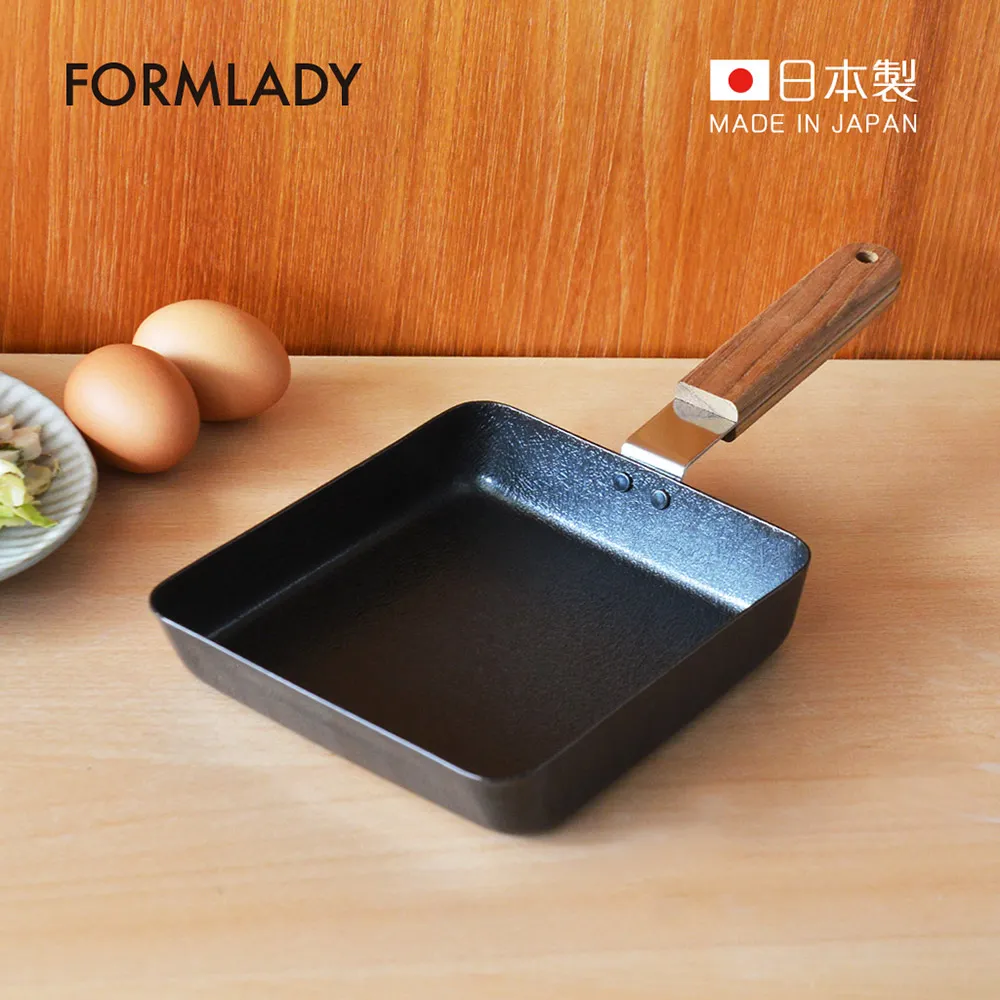 【日本FORMLADY】小泉誠 ambai日製原木柄玉子燒鐵鍋-M(厚蛋燒 煎蛋鍋 鐵煎鍋 平底鍋 KoizumiMakoto) 歷史價格詳細信息
