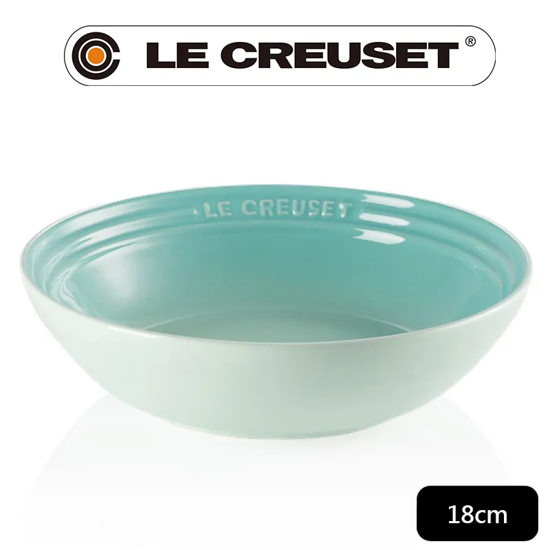【Le Creuset】瓷器早餐榖片碗18cm(松露棕/綠光森林/初花 三色選一) 歷史價格詳細信息
