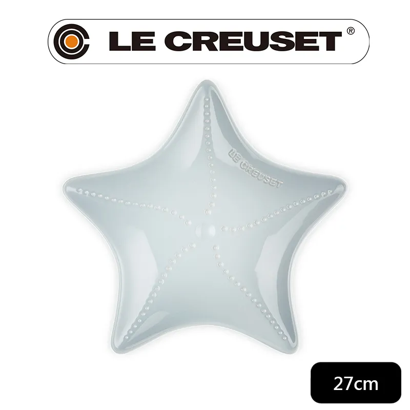LE CREUSET-瓷器海星盤27cm(蛋白霜) 歷史價格詳細信息