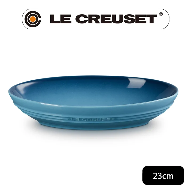 LE CREUSET-瓷器輕虹霓彩系列橢圓深盤23cm-閃亮黃 歷史價格詳細信息