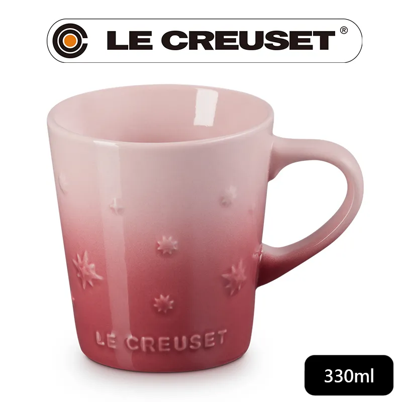 【Le Creuset】星塵之光瓷器V馬克杯330ml(櫻花粉) 歷史價格詳細信息