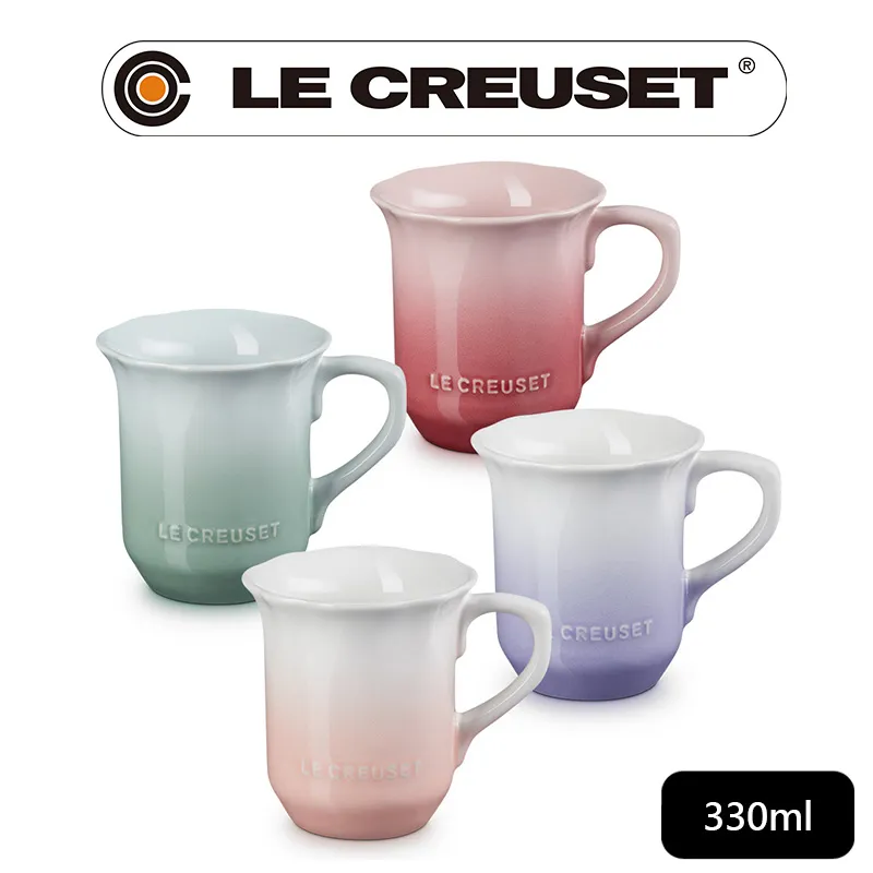 LE CREUSET-凡爾賽花園系列琺瑯鑄鐵鍋山茶花燉飯鍋20cm( 甜心粉-金頭-內鍋白) 歷史價格詳細信息
