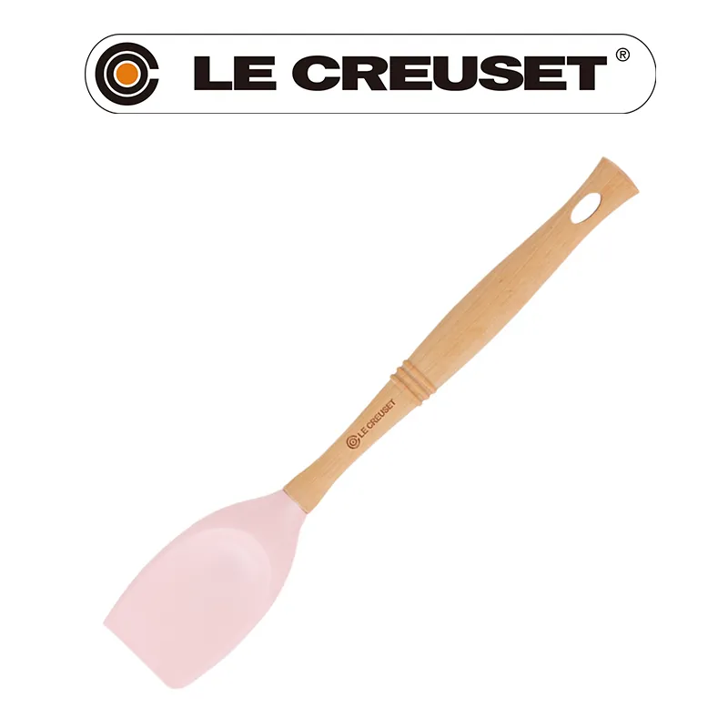 LE CREUSET-耐熱矽膠V鏟杓 (粉紅) 歷史價格詳細信息