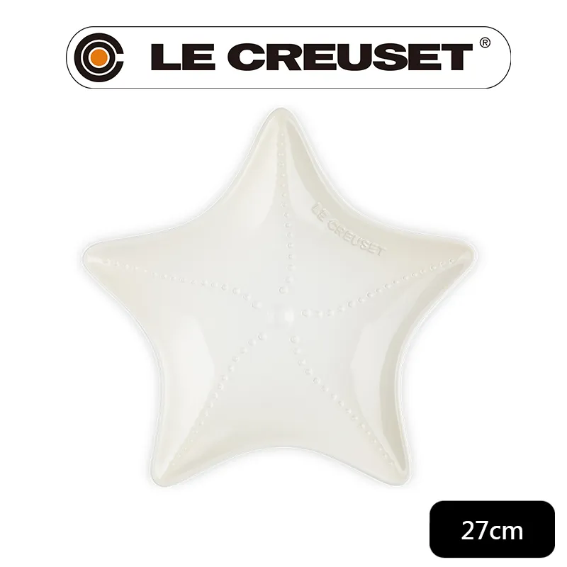 LE CREUSET-瓷器海星盤27cm(蛋白霜) 價格比較,價格查詢,歷史價格詳細信息