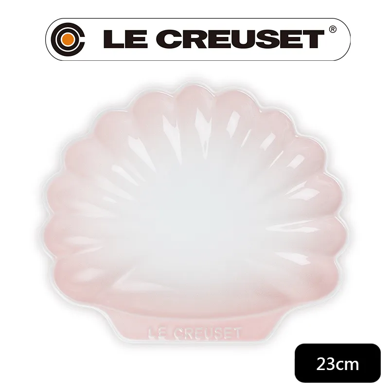 LE CREUSET-瓷器貝殼盤(中)(銀灰藍) 歷史價格詳細信息