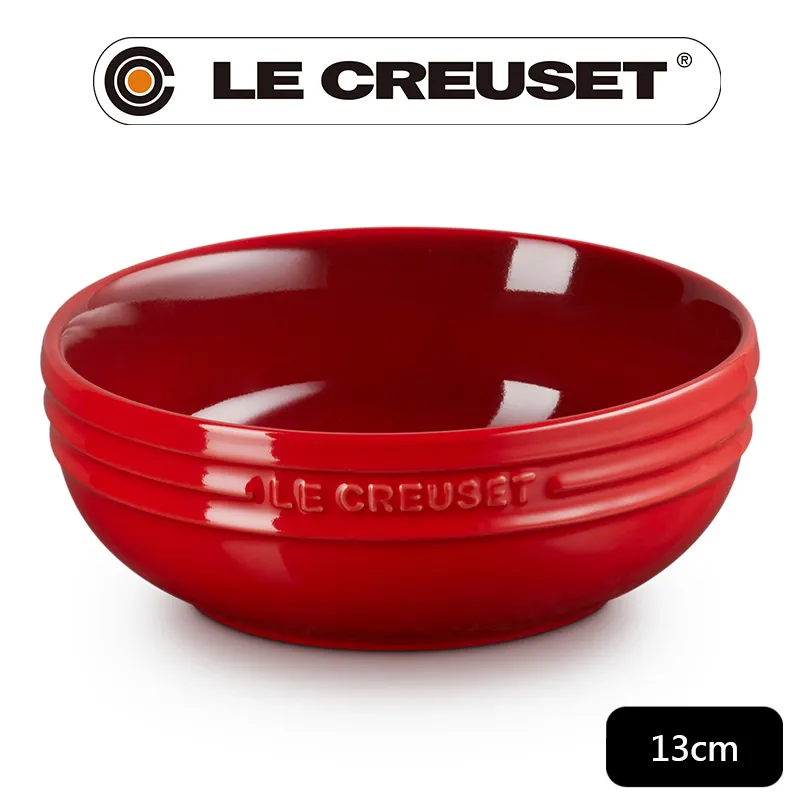 LE CREUSET-瓷器輕虹霓彩系列深圓盤20cm-雪花白 歷史價格詳細信息
