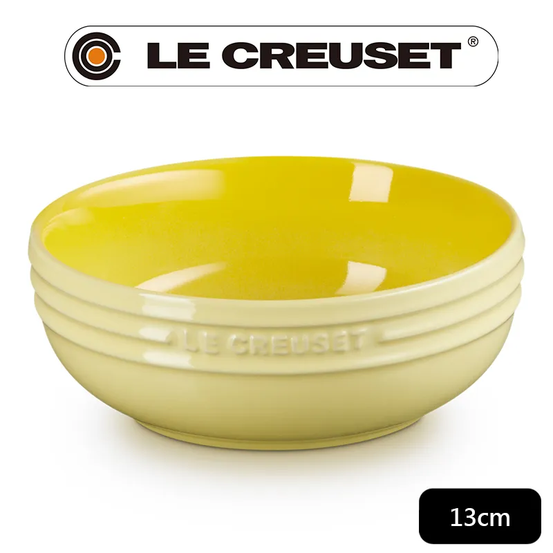 LE CREUSET-瓷器輕虹霓彩系列深圓盤20cm-雪花白 歷史價格詳細信息