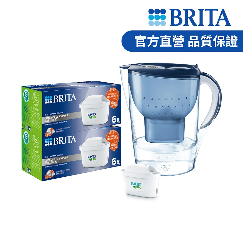 【德國BRITA官方】馬利拉3.5L濾水壺(1壺1芯)+濾水瓶 歷史價格詳細信息