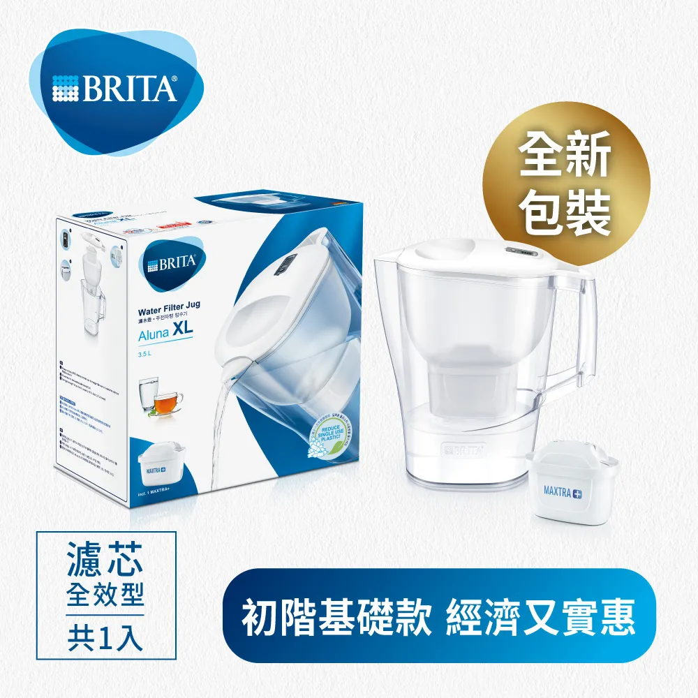 【德國BRITA官方】愛奴娜濾水壺3.5L(白)+3入去水垢專家濾芯+保溫瓶(綠)_共4芯 歷史價格詳細信息