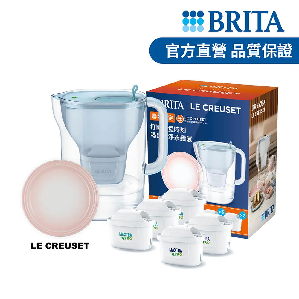【德國BRITA官方】永續版 Style MXPRO 3.6L 純淨濾水壺+6入純淨全效型濾芯_冰川藍 (共7芯) 歷史價格詳細信息
