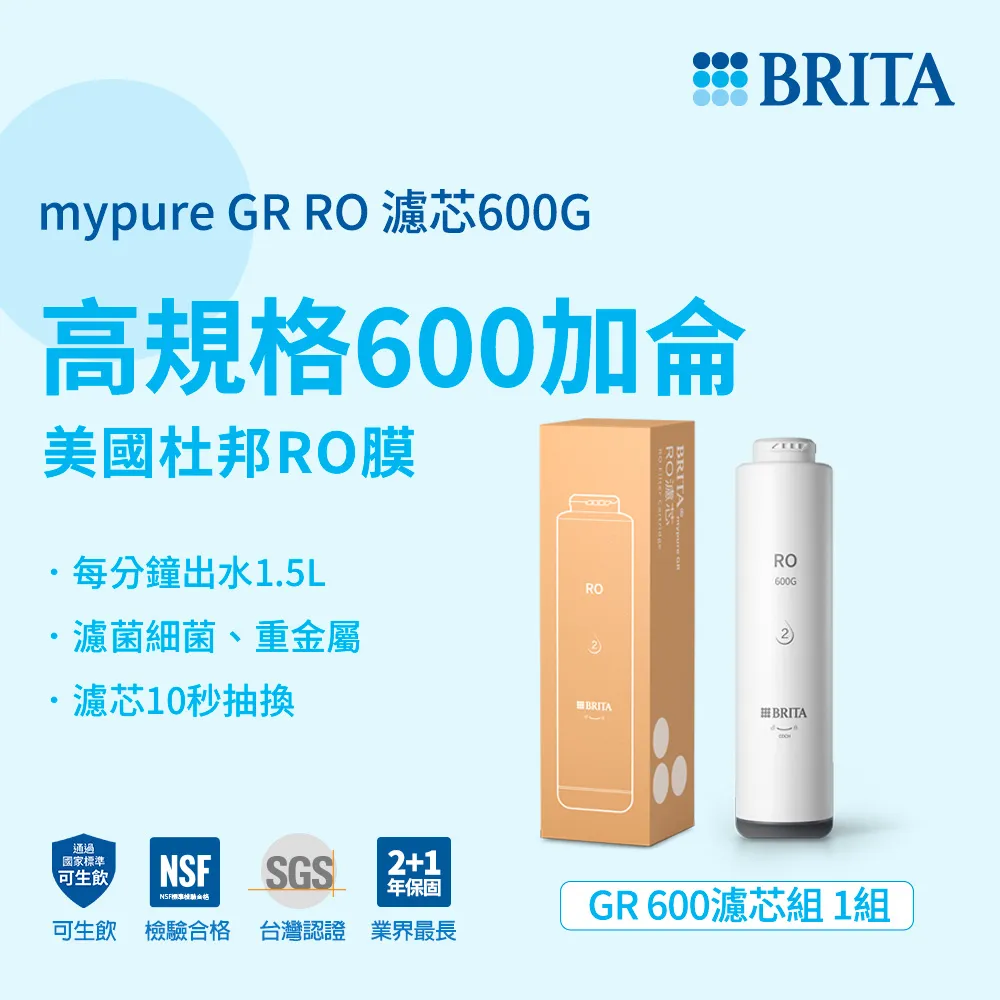 【BRITA】mypure GR 1000 RO直輸淨水系統 歷史價格詳細信息