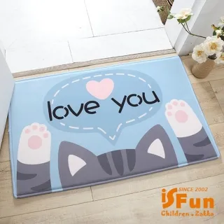 【iSFun】40x60cm硅藻泥吸水墊軟墊 浴室門口地墊防滑腳墊/小貓 歷史價格詳細信息