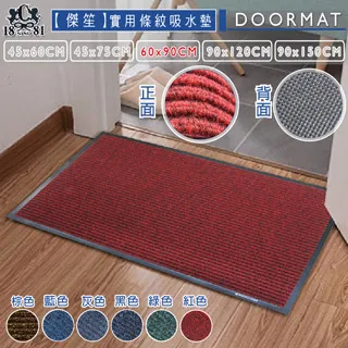 《傑笙》實用條紋吸水墊(大)《藍》(60x90cm) 歷史價格詳細信息