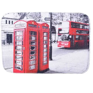 歐洲時尚 舒柔彈力 地墊-英國雙層巴士 歷史價格詳細信息