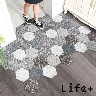 Life+ 北歐ins風 創意時尚波紋壓圈無蓋垃圾桶12L 2入組 歷史價格詳細信息