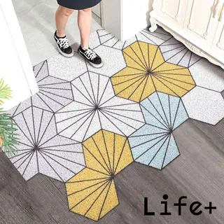 Life+ 北歐ins風 創意時尚波紋壓圈無蓋垃圾桶12L 2入組 歷史價格詳細信息