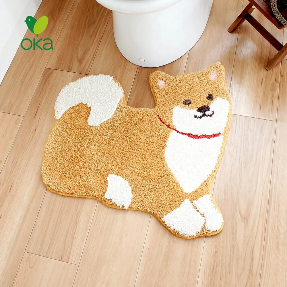 可愛動物造型踏墊-花色隨機 39x59cm 1PC個 x 1【家樂福】 歷史價格詳細信息