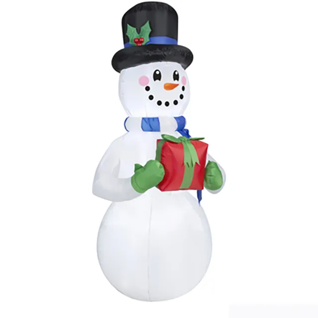 【裝飾燈大師】電動充氣-聖誕老公公與禮物包景110V 歷史價格詳細信息