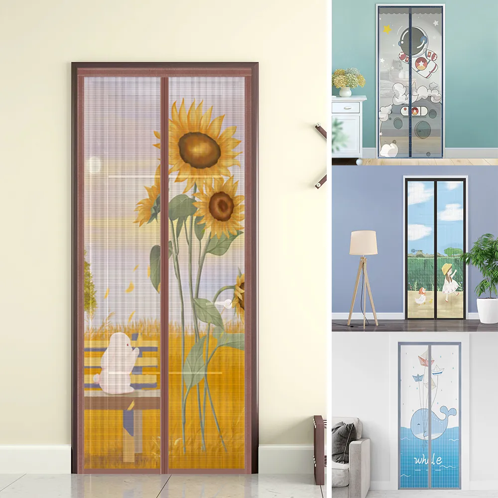 【半島良品】多款任選-升級版靜音防蚊門簾(防蚊 門簾 紗窗 夏天 蒲公英 愛心單車 貓頭鷹) 歷史價格詳細信息