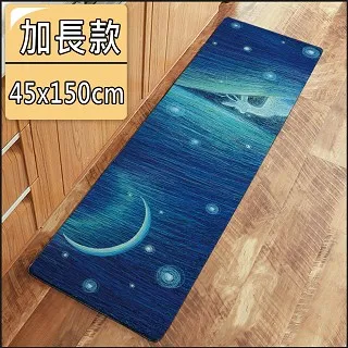 【半島良品】 加長款/防水防滑皮革地墊45*150-可愛喵家族 歷史價格詳細信息