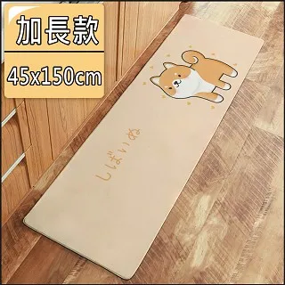 【半島良品】 加長款/防水防滑皮革地墊45*150-可愛喵家族 歷史價格詳細信息