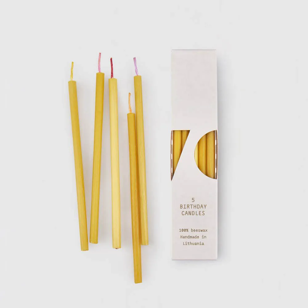 【WUZ屋子】 立陶宛 OVO Things 有機蜂蠟生日小蠟燭20支裝 歷史價格詳細信息