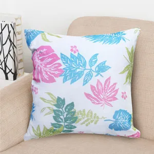 HONE夏威夷棉紗大抱枕/靠墊(60x60cm)_花卉粉 歷史價格詳細信息