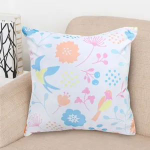 HONE夏威夷棉紗大抱枕/靠墊(60x60cm)_花卉粉 歷史價格詳細信息