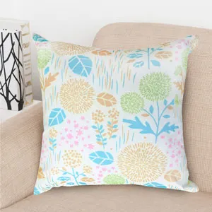 HONE夏威夷棉紗大抱枕/靠墊(60x60cm)_花卉粉 歷史價格詳細信息