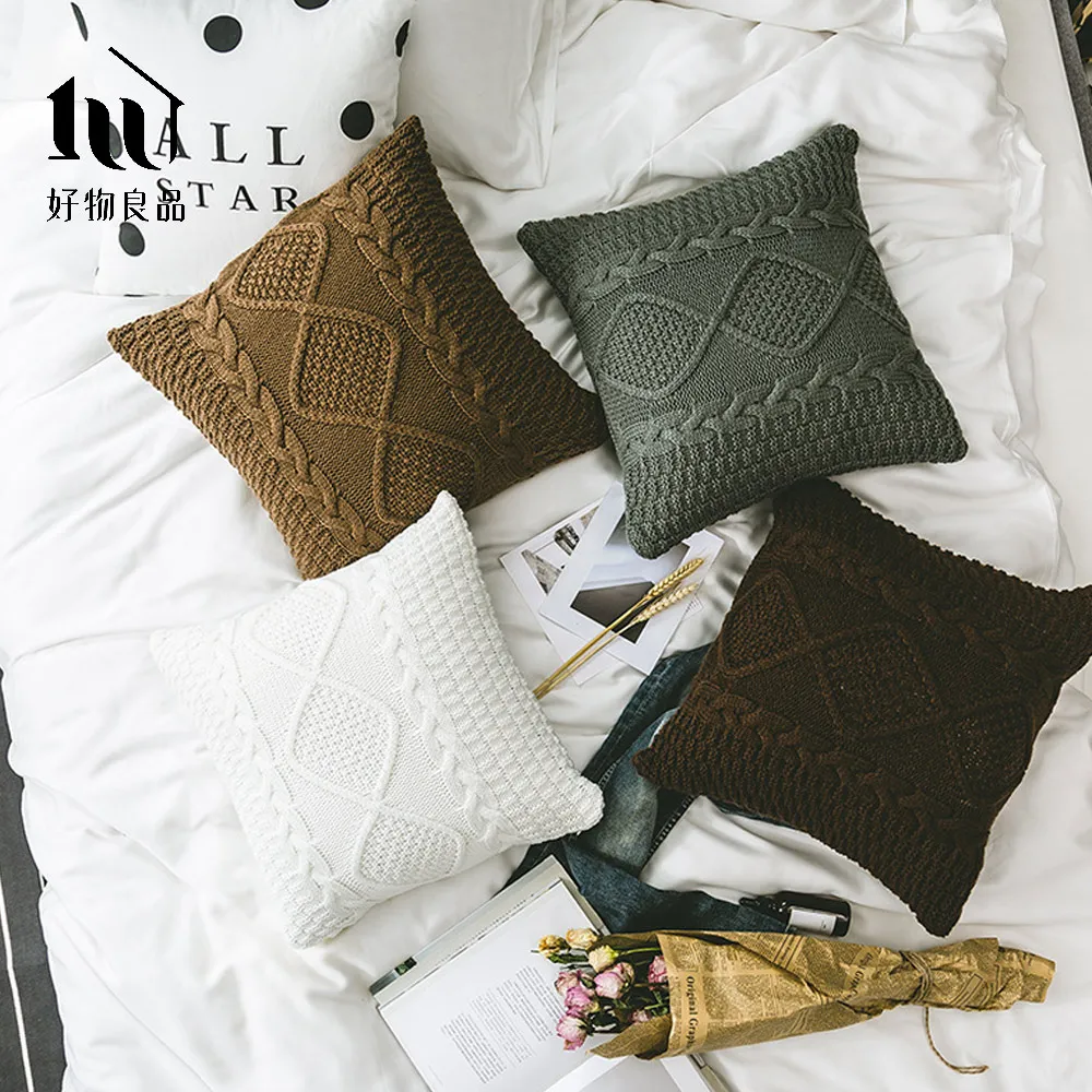 抱枕正方形枕套簡約絲絨輕奢美式金色粉色墨綠墨藍酒紅色靠枕 歷史價格詳細信息