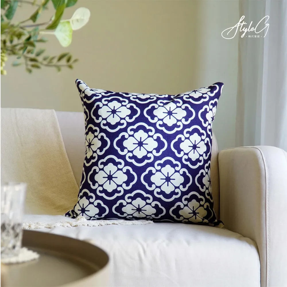 STYLE_G時代家居棉麻抱枕套-日式荷葉 歷史價格詳細信息