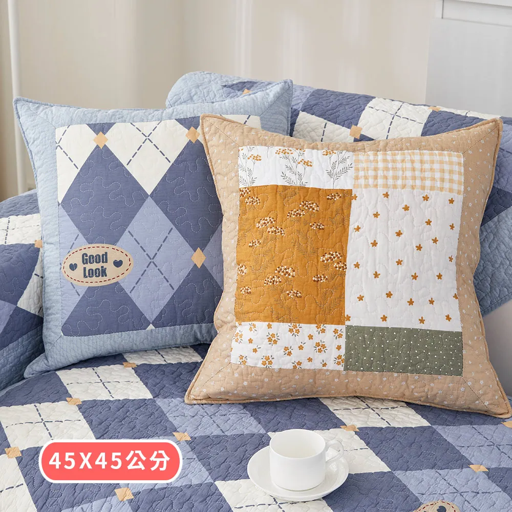 【新作部屋】純棉鄉村花卉窄版沙發墊_1+2+3人坐墊(三件組)B-4055-123 歷史價格詳細信息