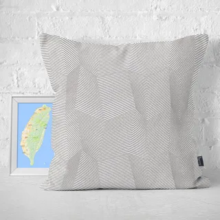 【IHERMI】視覺魔幻線條A 抱枕 現貨 台灣製 抱枕套 45cm 厚實帆布 耐水洗不退色 歷史價格詳細信息