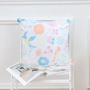 HONE夏威夷棉紗大抱枕/靠墊(60x60cm)_花卉粉 歷史價格詳細信息