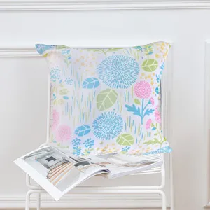 HONE夏威夷棉紗大抱枕/靠墊(60x60cm)_花卉粉 歷史價格詳細信息