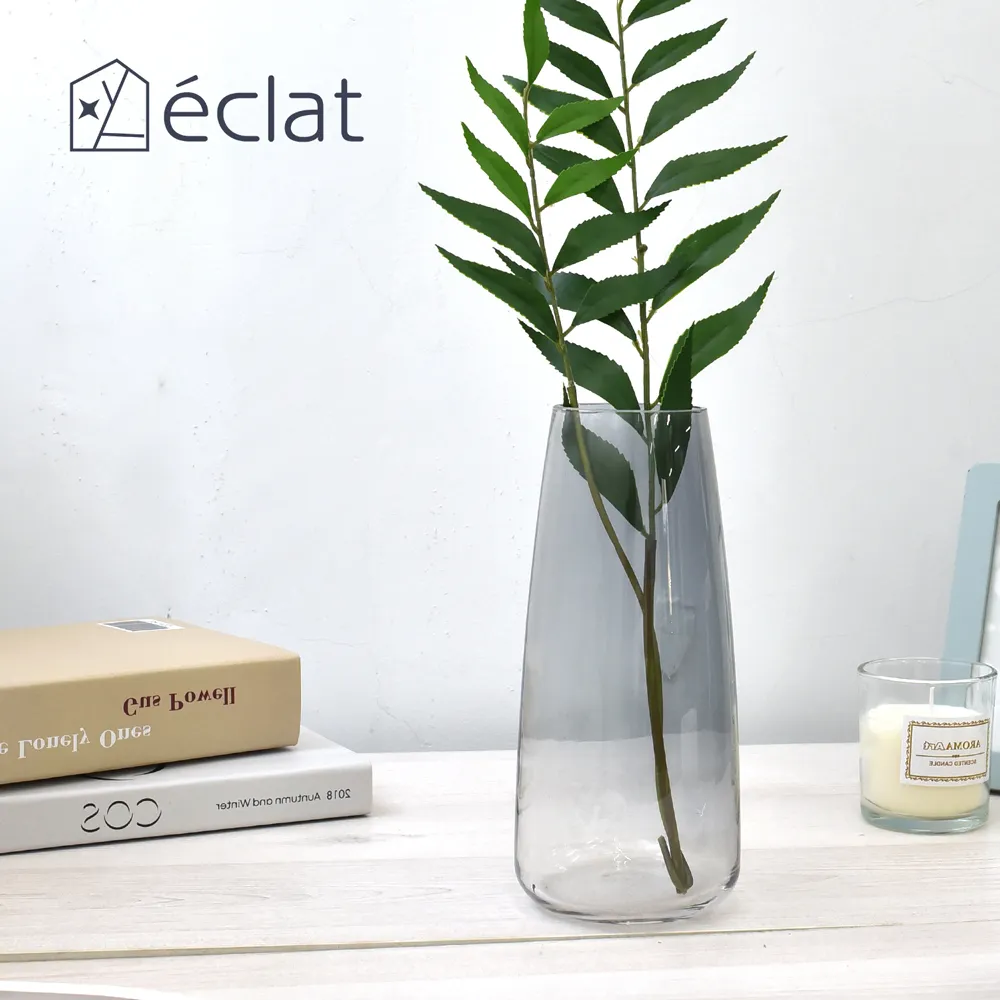 éclat  匠心花藝高雅花紋六角時尚晶透花瓶 玉竹 歷史價格詳細信息