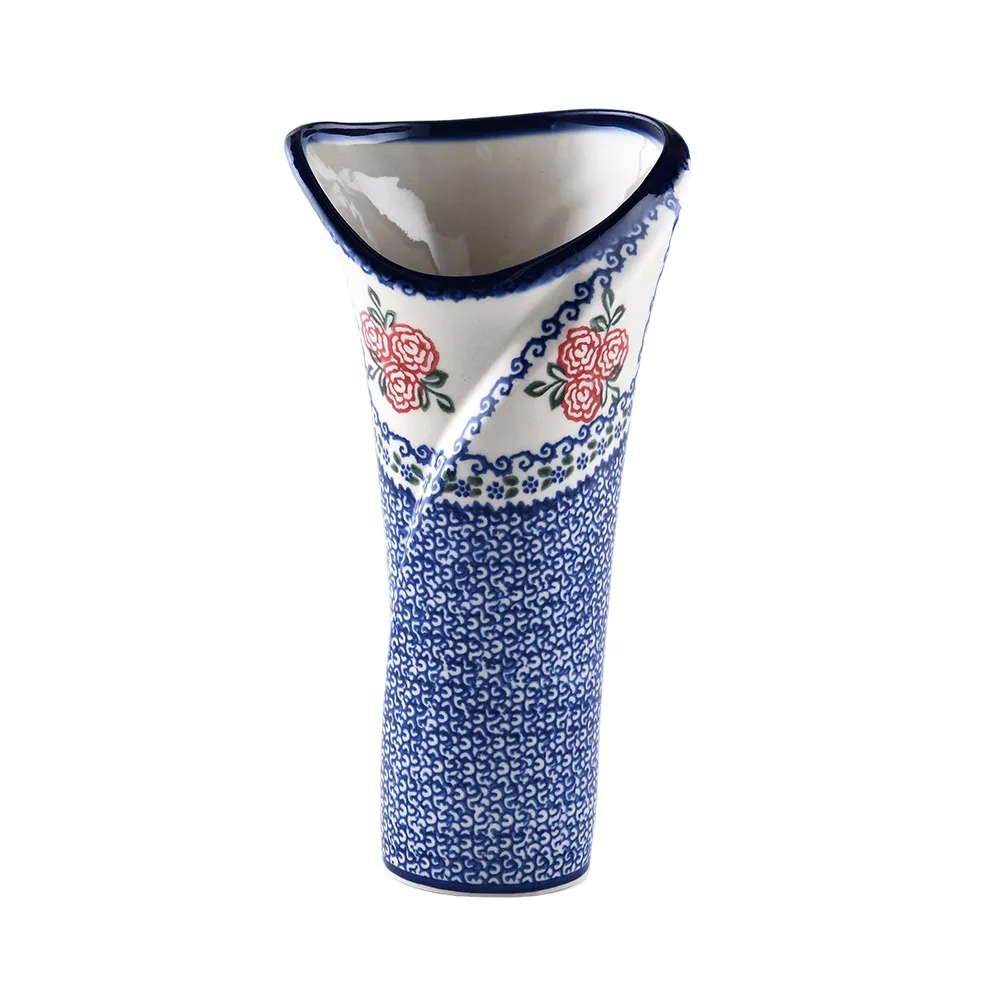 波蘭陶 漫野薔薇系列 花型盤 小 20cm 波蘭手工製 歷史價格詳細信息