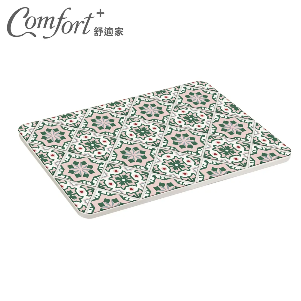 Comfort+-摩洛哥復古立體花磚珪藻土-優雅藍 歷史價格詳細信息