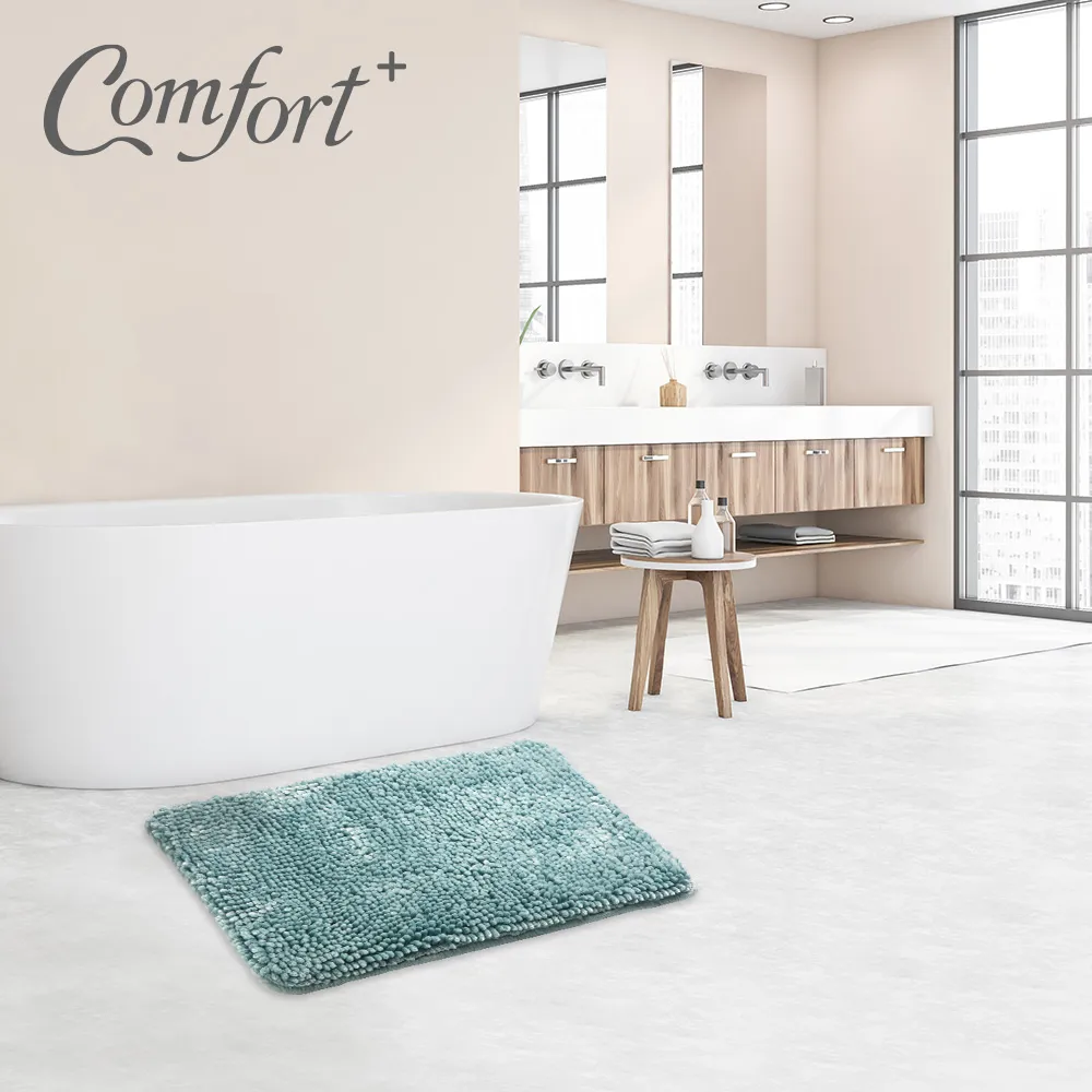 Comfort+亮澤雪尼爾記憶棉地墊-綠  【大潤發】 歷史價格詳細信息