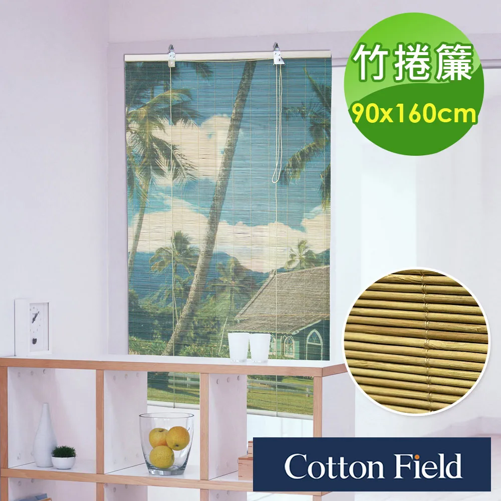 【棉花田】彩色天然竹捲簾-多款可選(120x160cm) 歷史價格詳細信息
