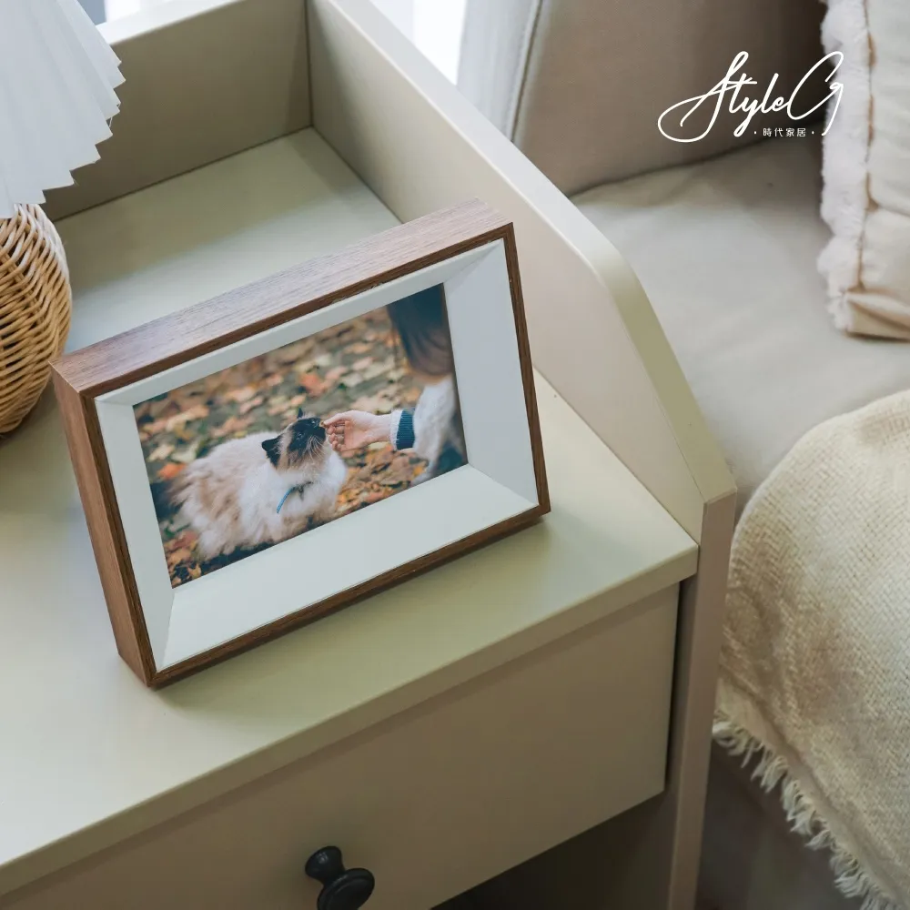 STYLE_G時代家居撞色時尚莫蘭迪綠6X8相框 歷史價格詳細信息