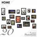 北歐實木相框牆 黑色 白色 10入大尺寸組合 歷史價格詳細信息