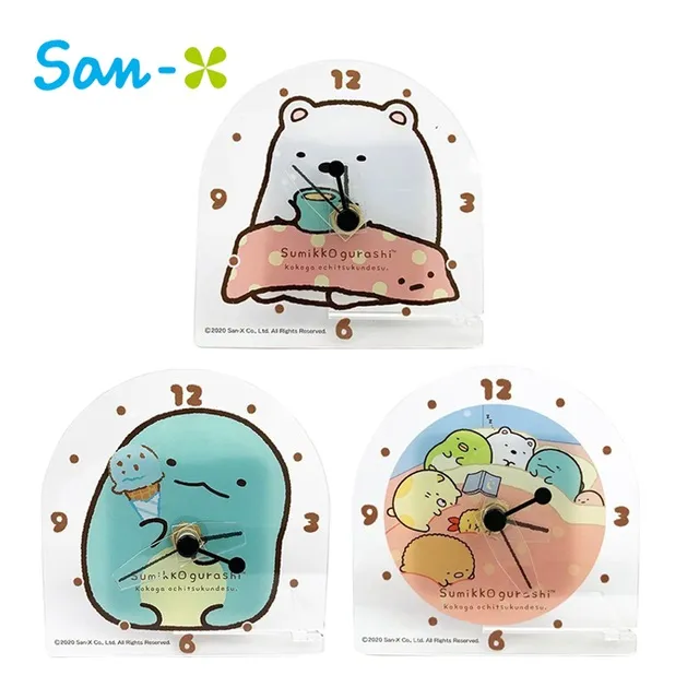 【日本正版】角落生物 桌上型時鐘 滑動式秒針 日本製 指針時鐘 靜音時鐘 260951 260968 260975 價格比較,價格查詢,歷史價格詳細信息