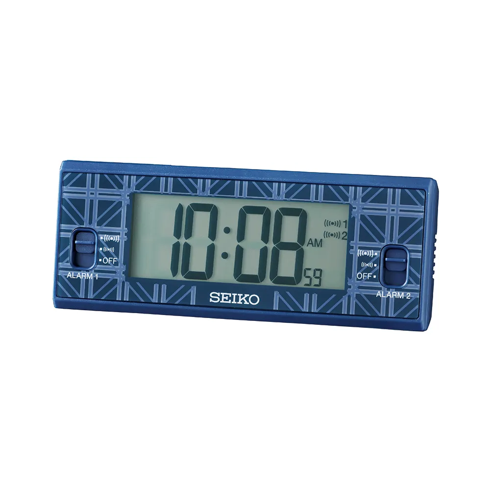 SEIKO 精工 溫溼度顯示 貪睡電子桌鐘 QHL095K 歷史價格詳細信息