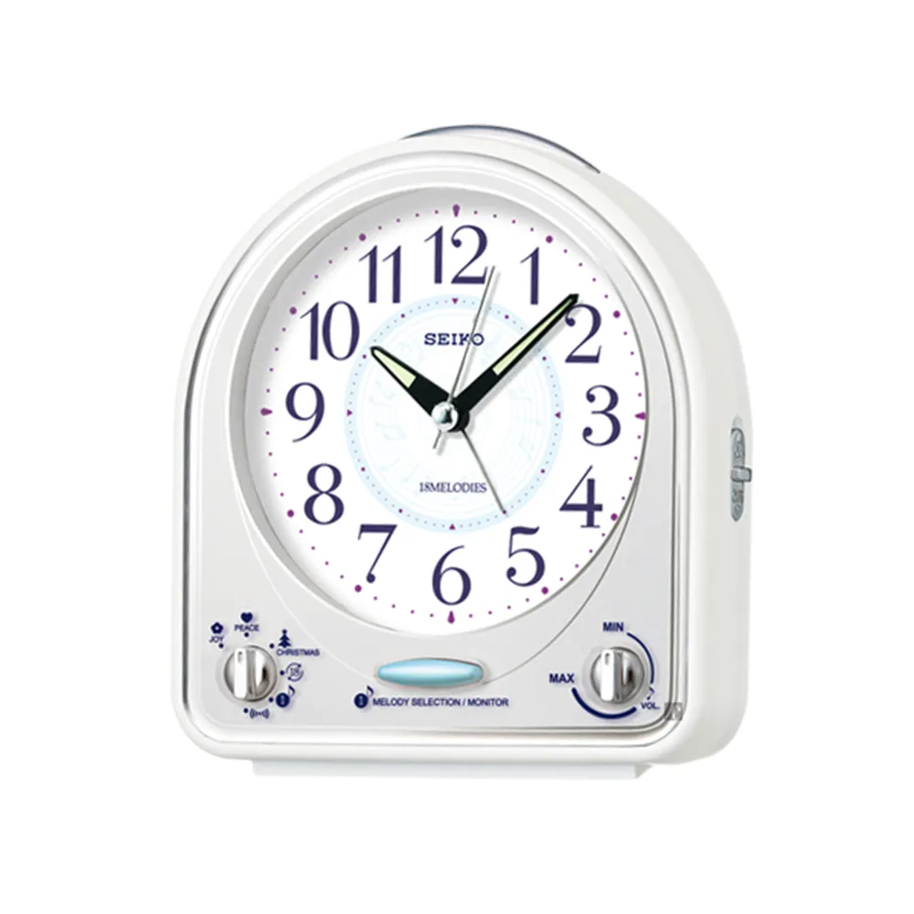 SEIKO 精工 搖動擺飾典雅座鐘-銀色(QXN232S) 歷史價格詳細信息